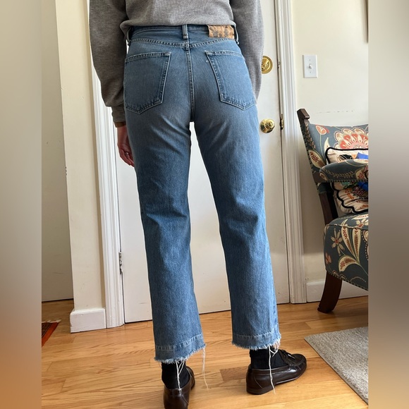 Rag and Bone Ruth Super High Rise Straight jean - Picture 3 of 6